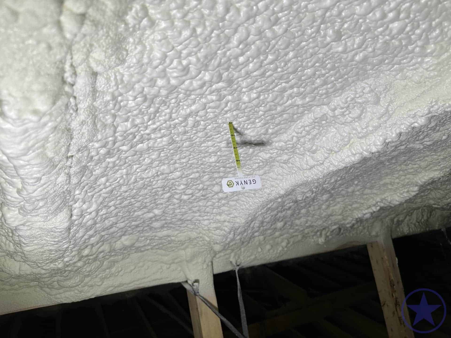 Foam Insulation in Progress